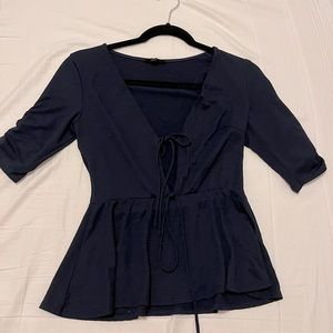 Topshop  Tie Top